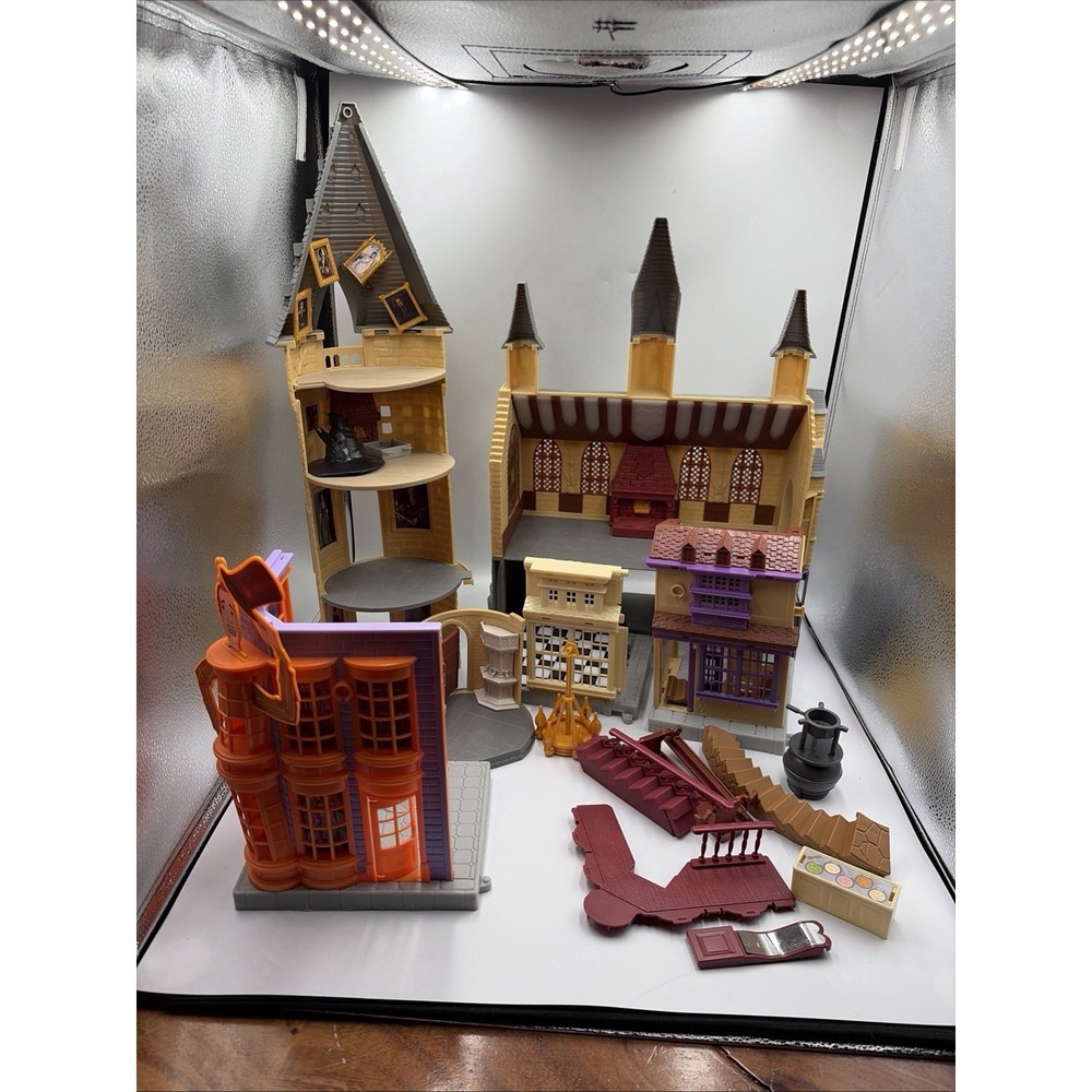 Harry Potter‎ Magical Minis Hogwarts Castle Playhouse Play Set As Is